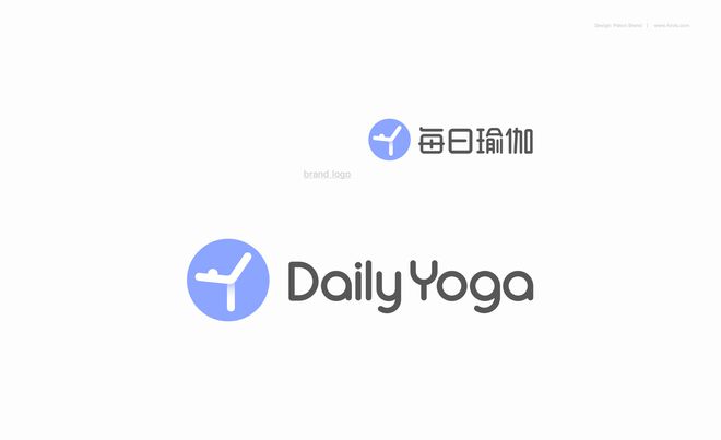 Daily yog半岛·BOB官方网站a 每日瑜伽品牌设计(图1)